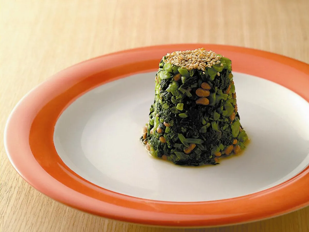 【主廚在我家】納豆芝麻芥藍