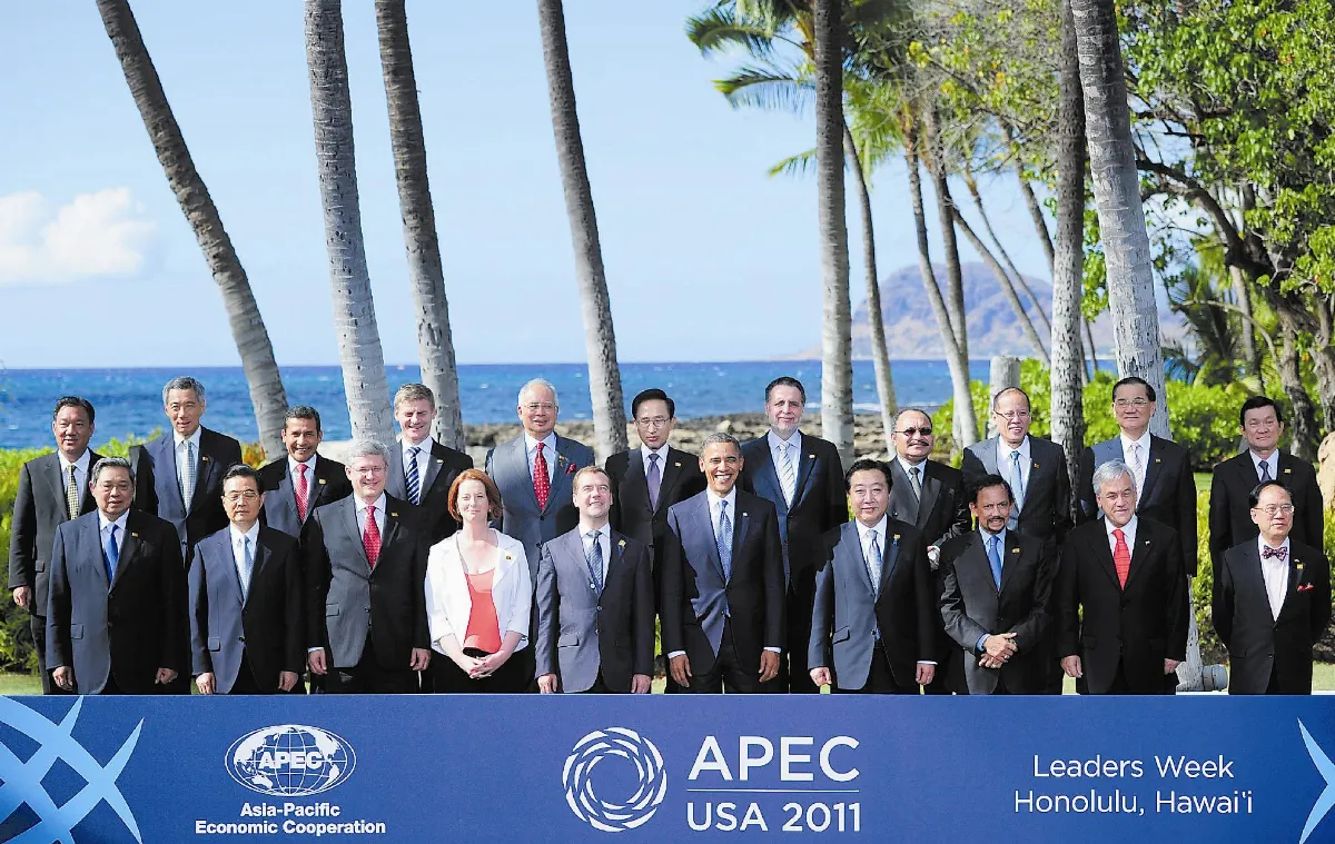 經濟疲軟不宜太花稍APEC大合照 領袖沒穿夏威夷衫