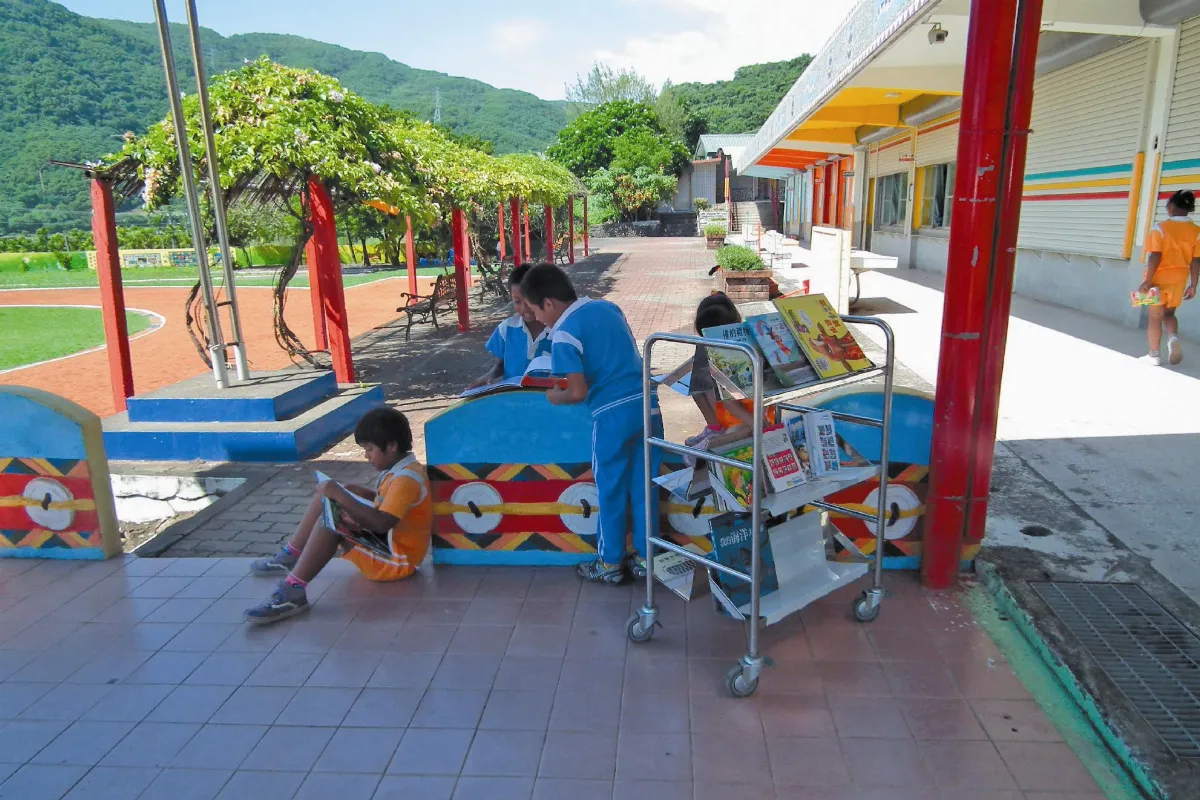 台東大鳥國小 學生愛閱讀