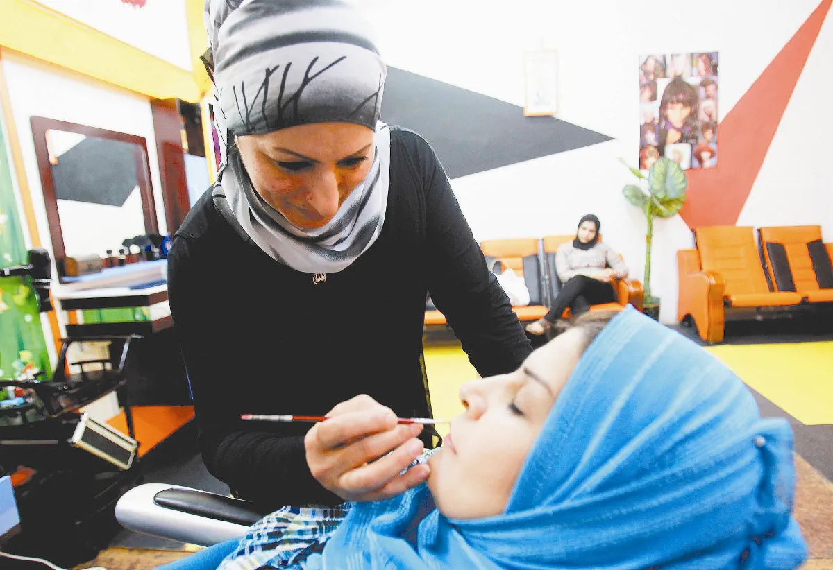 Beauty salons flourishing in safer Baghdad