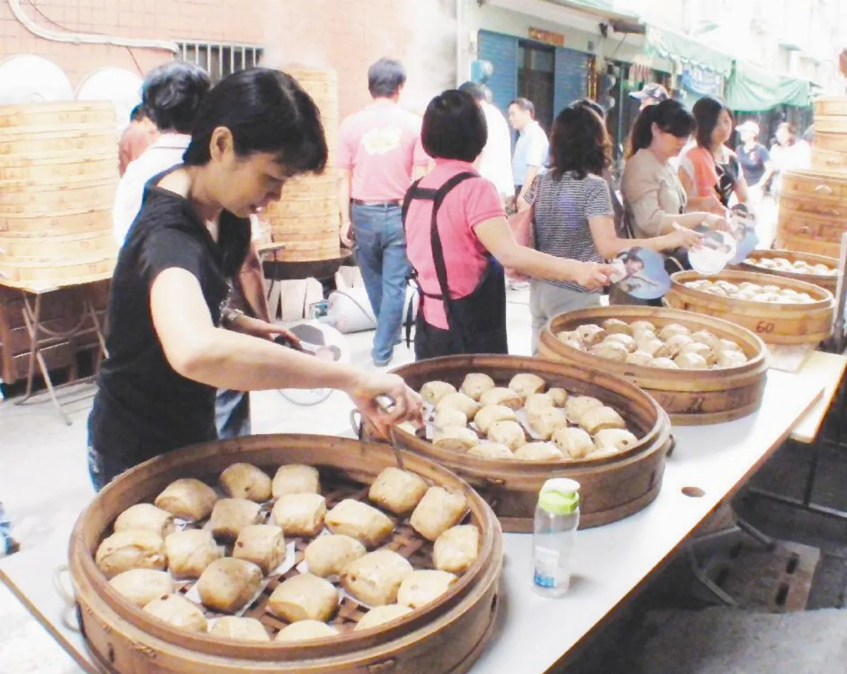 【社區部落格】拚經濟 300人學做饅頭