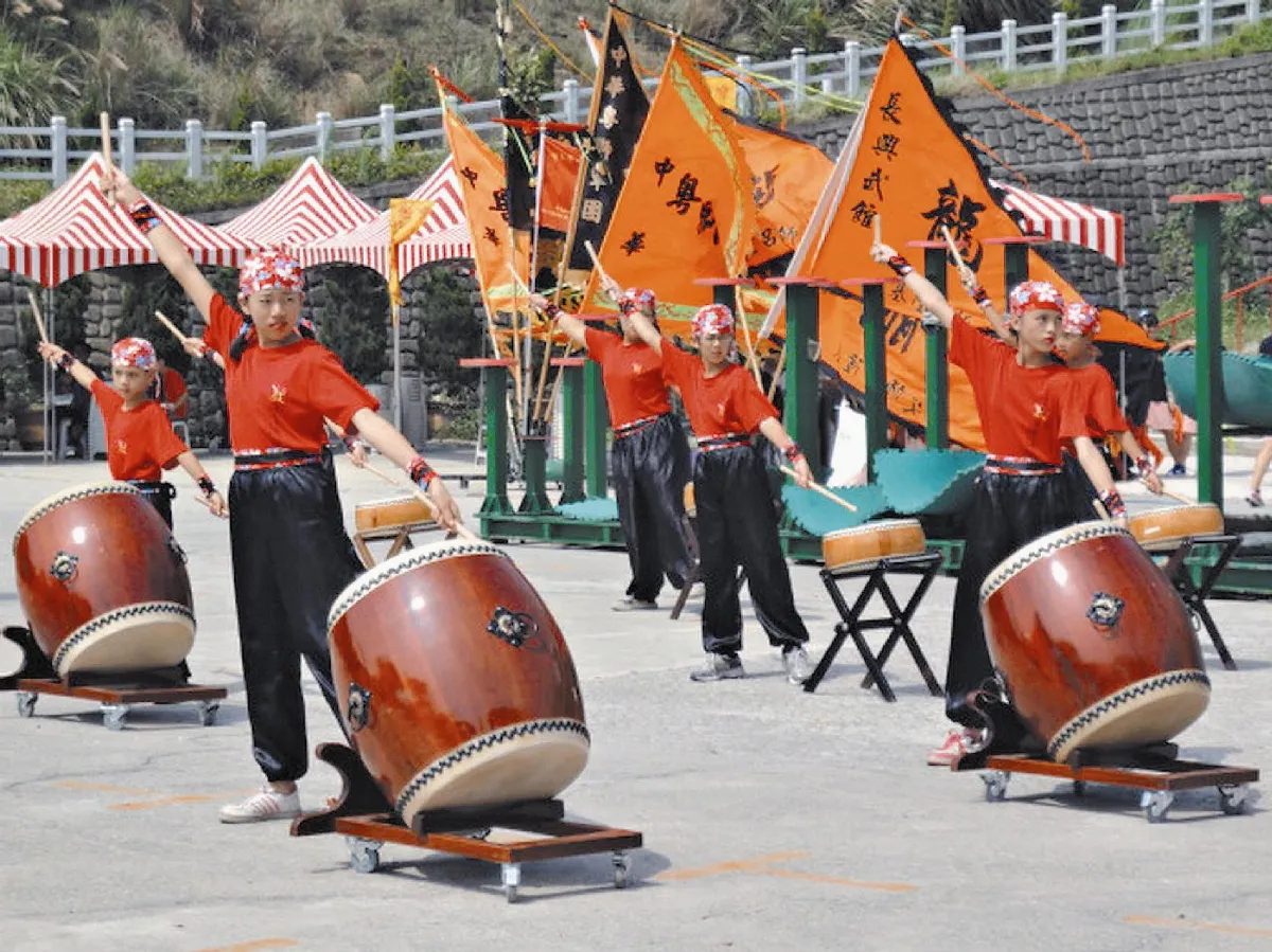 打太鼓跳踢踏 大成國小連拿5冠