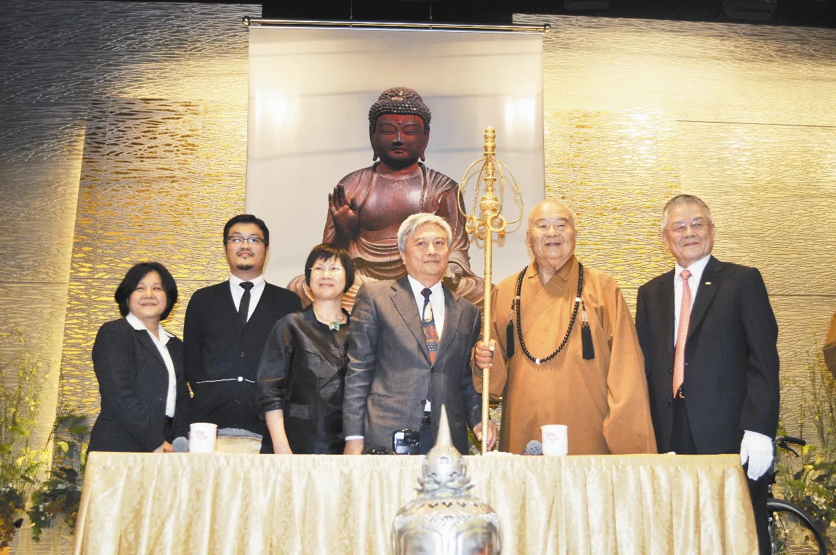 法門寺複製品 震旦集團捐佛館