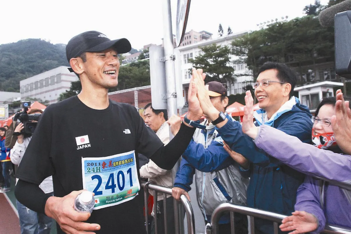 東吳超馬  日本選手工藤 破世界紀錄