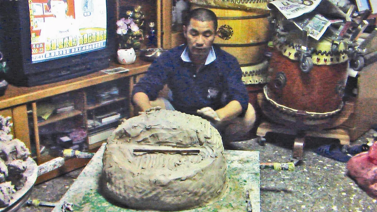 傳藝達人  獅頭藝陣本土化 洪文定願發揚