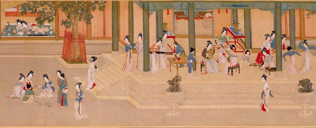 【精彩100 國寶總動員】明‧仇英‧漢宮春曉卷
