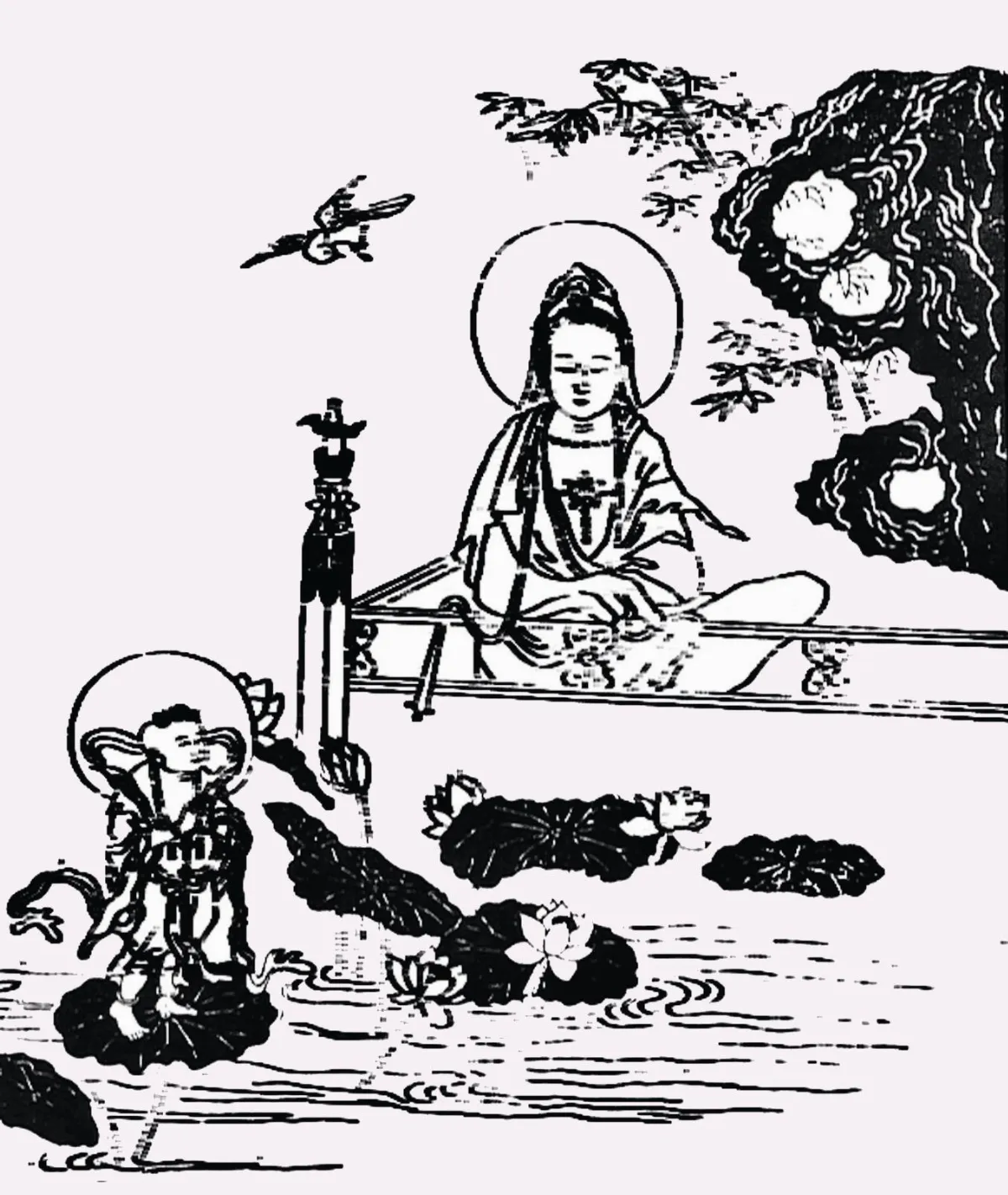 【慈容四十五現】 善知眾藝童子