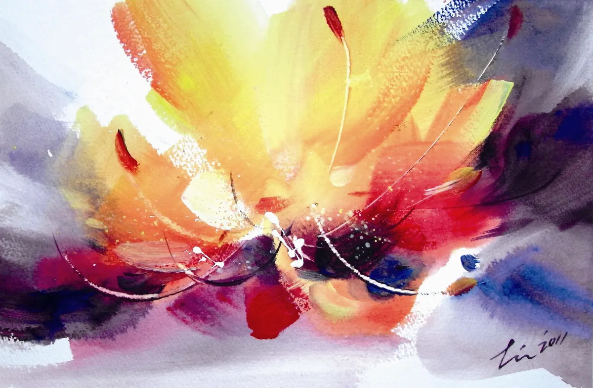 【蘭陽三方塊‧林仁山、廖啟恆、廖慶昌三人聯展】花語