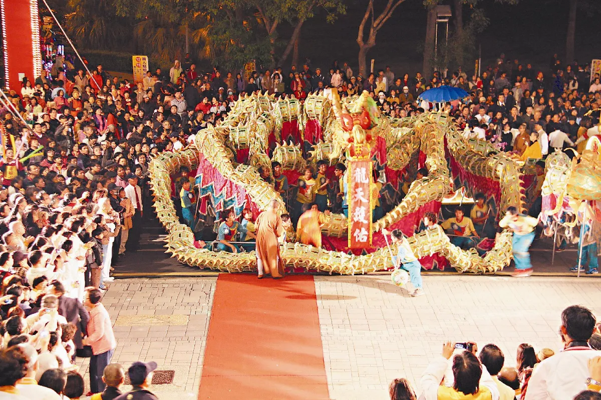 金龍護法 台南歡天喜地迎佛祖