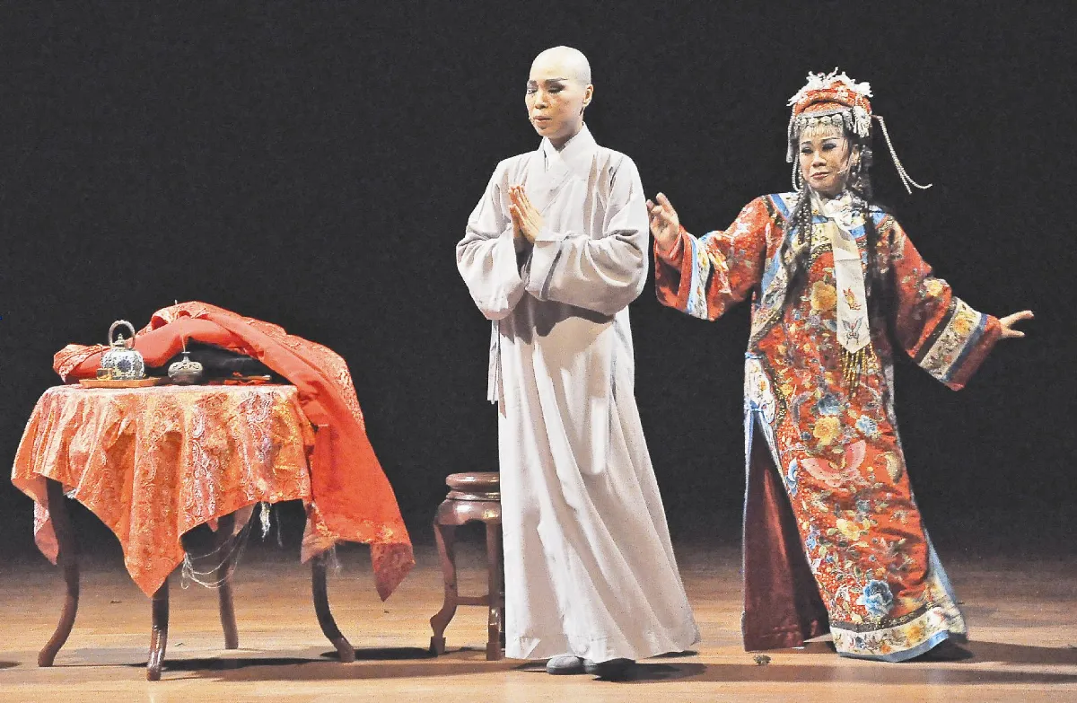 萬花筒 演員為戲茹素 玉琳國師獲好評