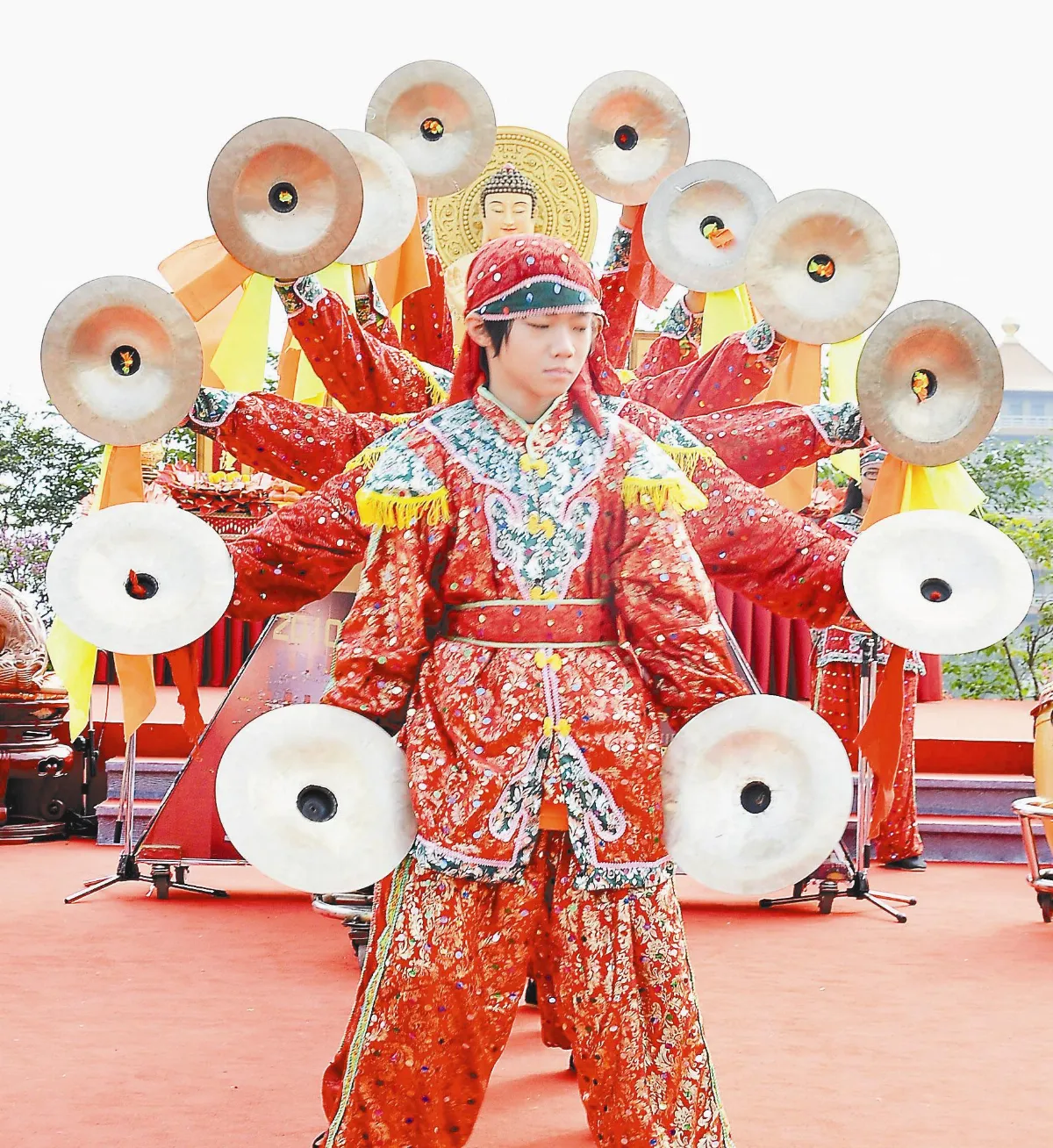 圖文視窗震撼法鼓 響徹雲霄