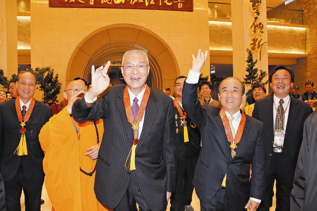 圖文視窗兩院長  佛光緣深厚