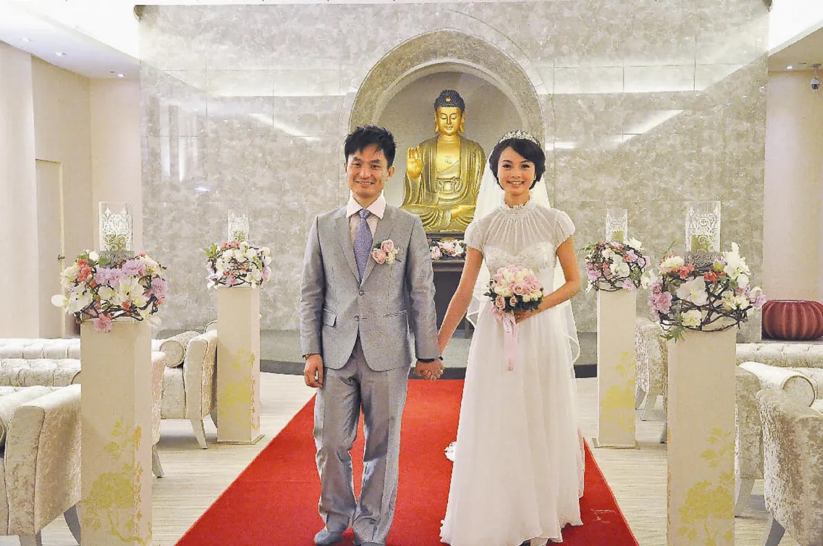 新鮮事全國首座  佛化婚禮主題館