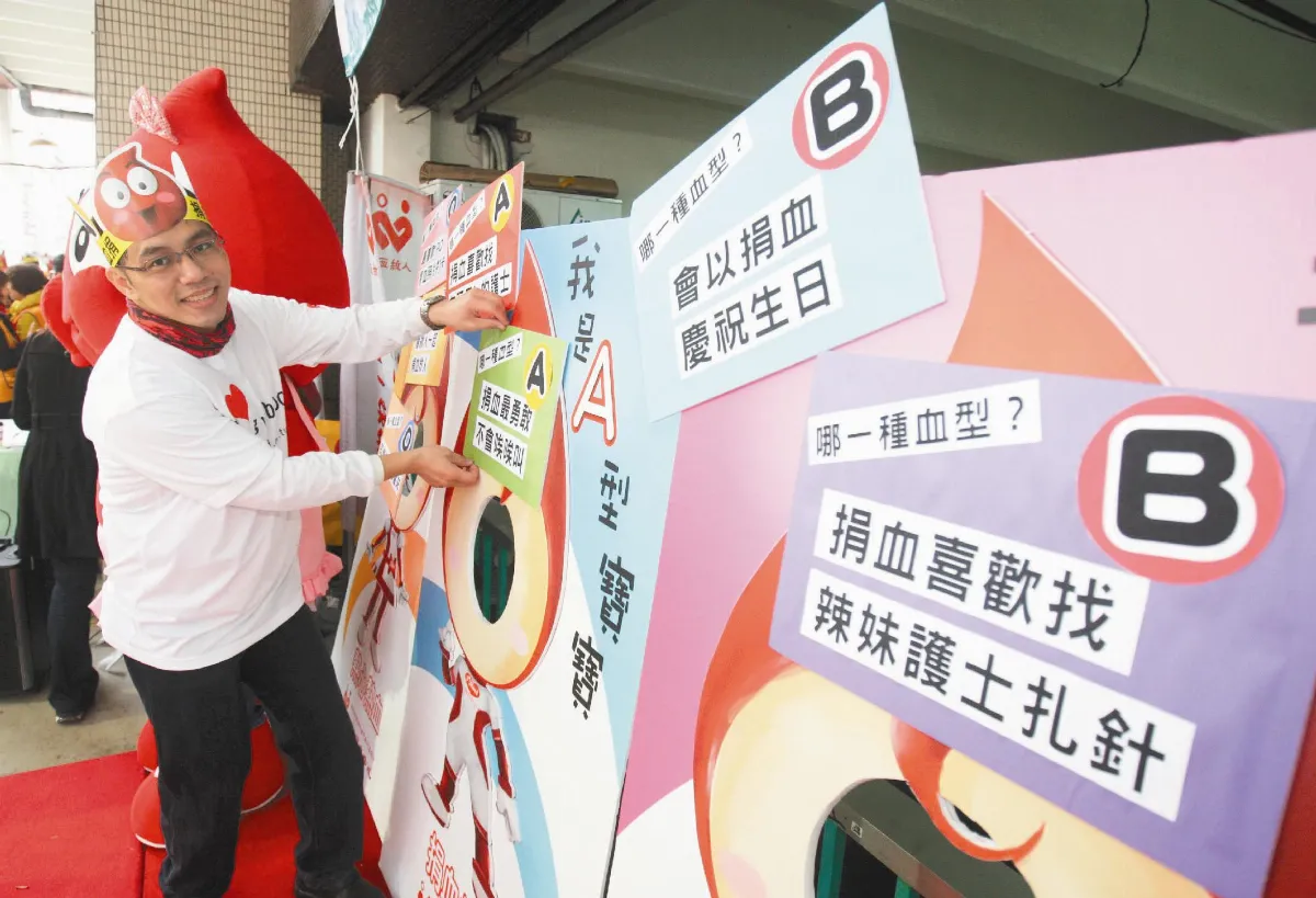 血型大解密 B型愛捐血慶生