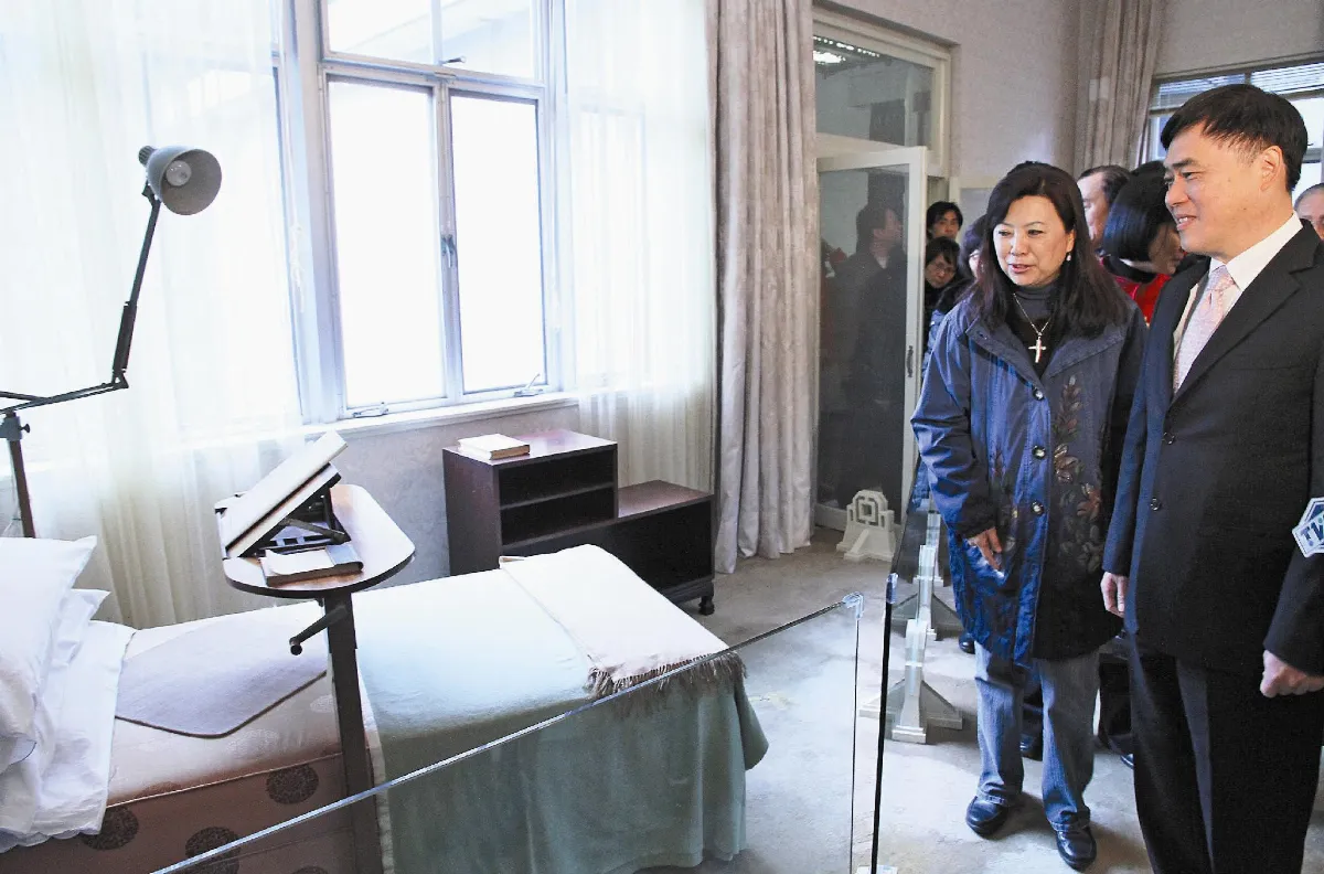 士林官邸全面開放 一窺老蔣起居室