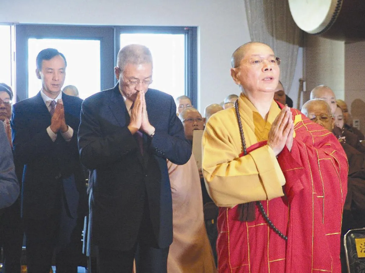 吳揆誦經 祈福國泰民安
