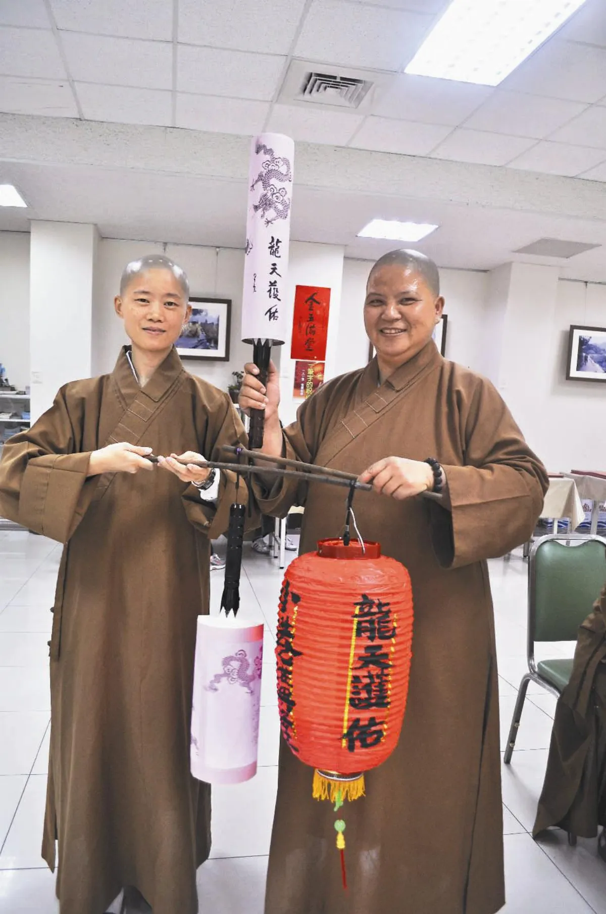 佛光人過元宵 精緻花燈 復古又環保