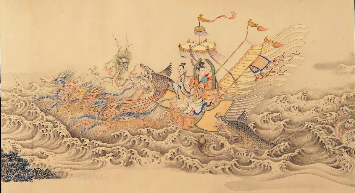 【清丁觀鵬摹顧愷之洛神圖展】摹古創新