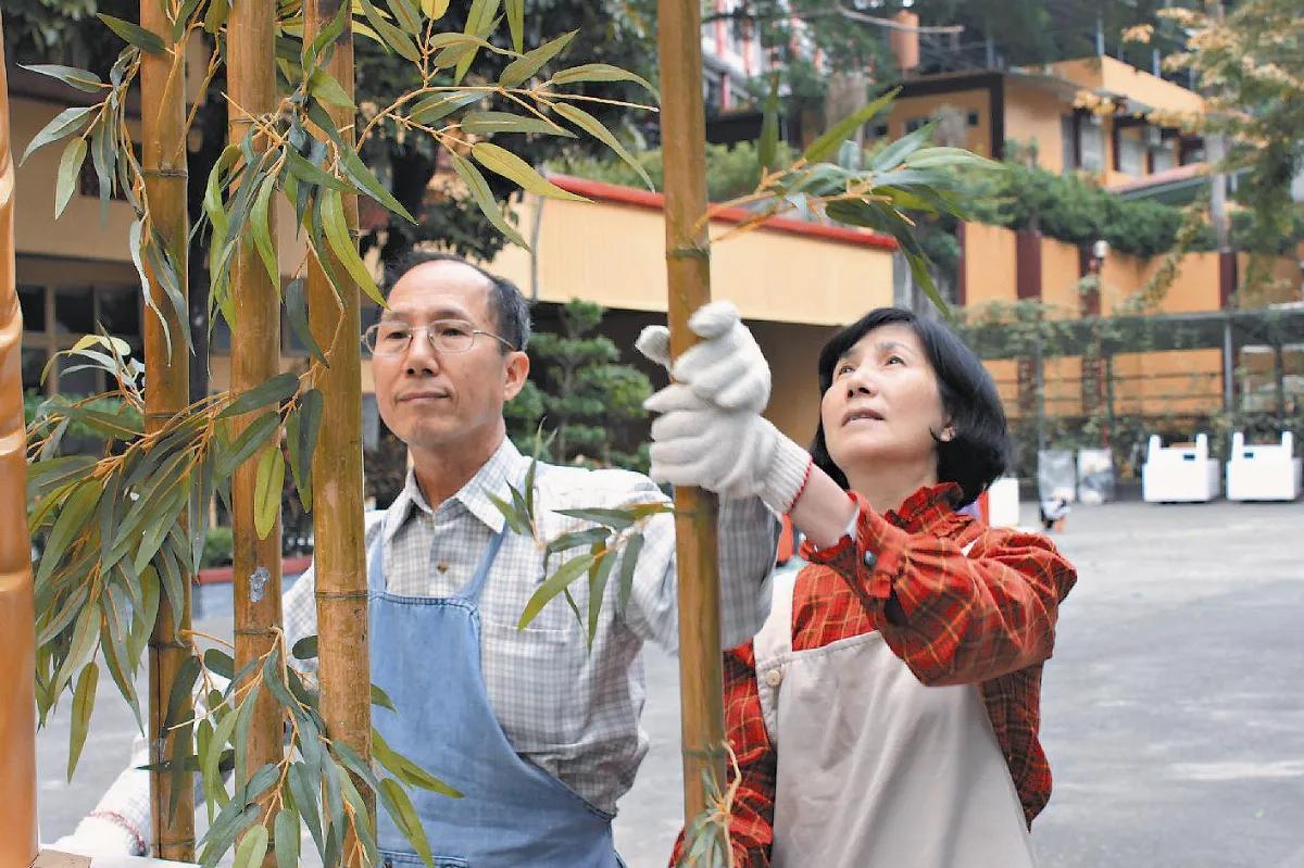 【大慈的故事】62   許慶茂布置花車 花草展現禪心