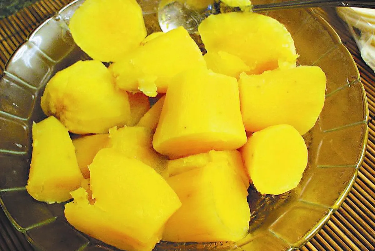 素在很健康 地瓜煎餅