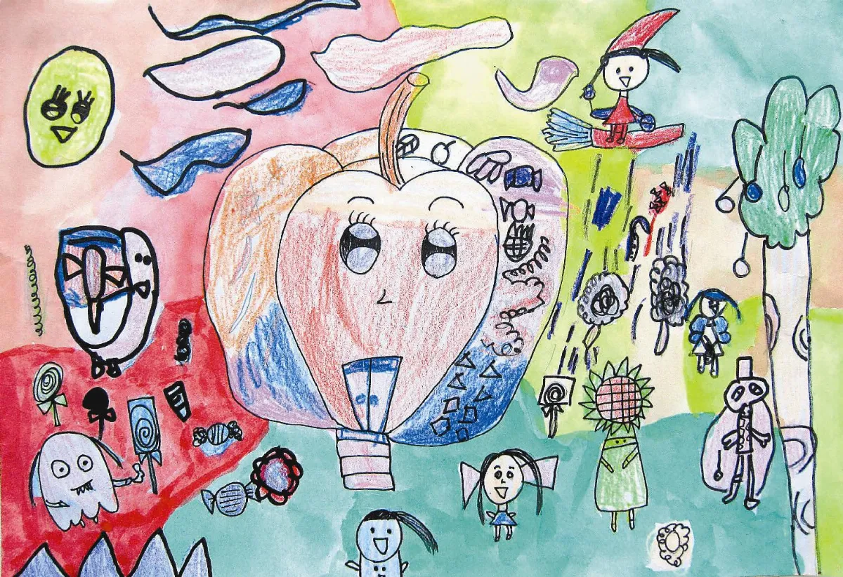 快樂塗鴉簿 夢幻南瓜屋