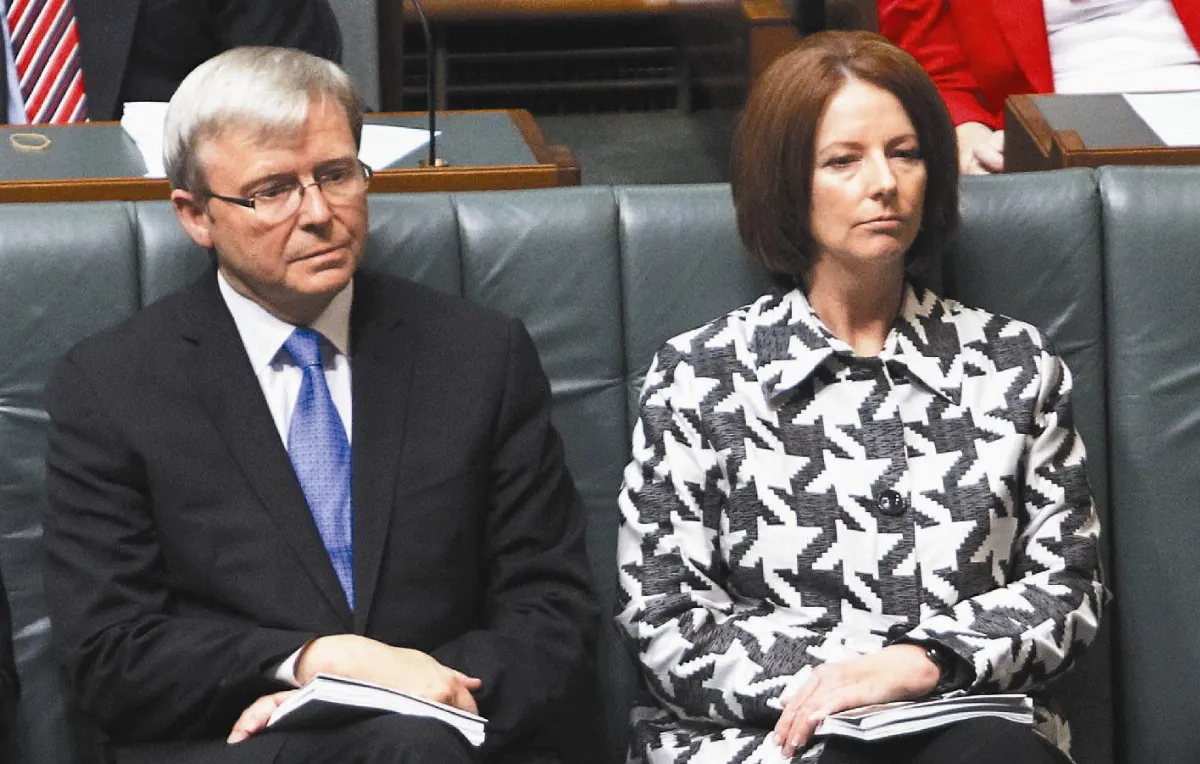 向吉拉德下戰書陸克文 宣布競選勞工黨領袖