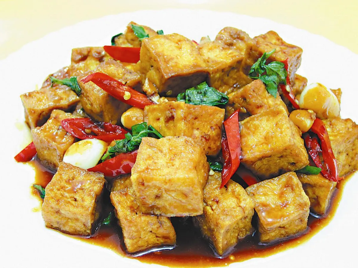 美味私房料理三杯豆腐