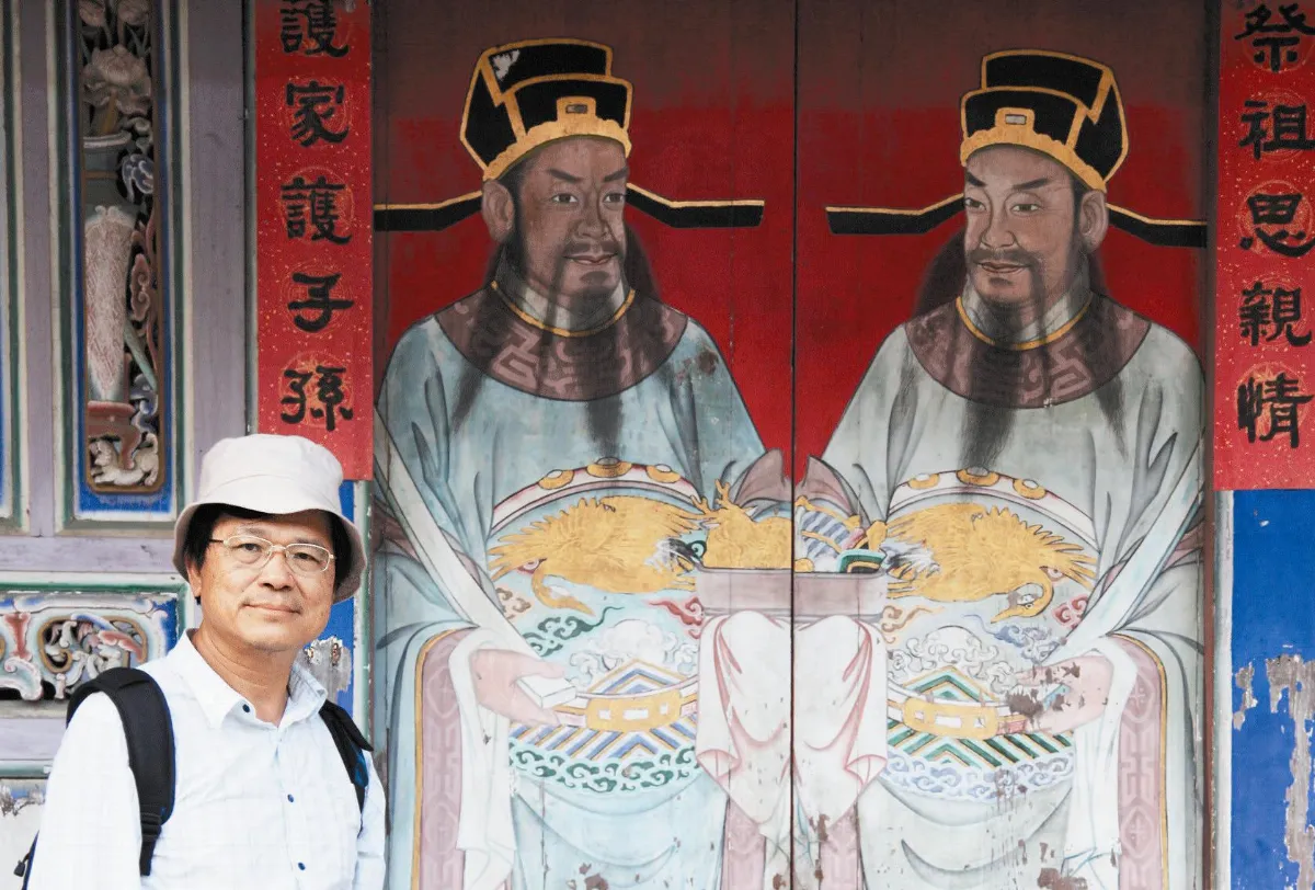 台灣寺廟門神 象徵畫師地位