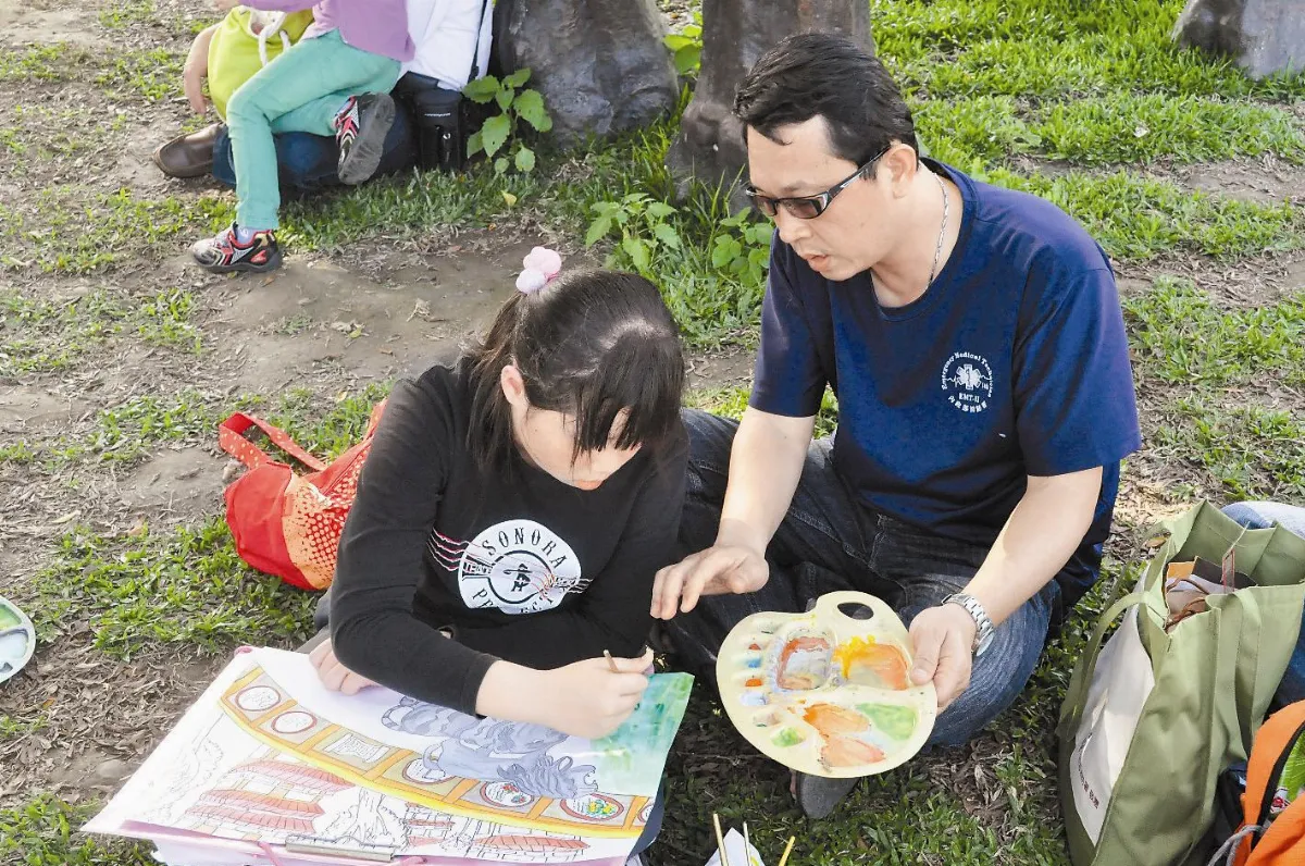 佛館之美 親子共同彩繪