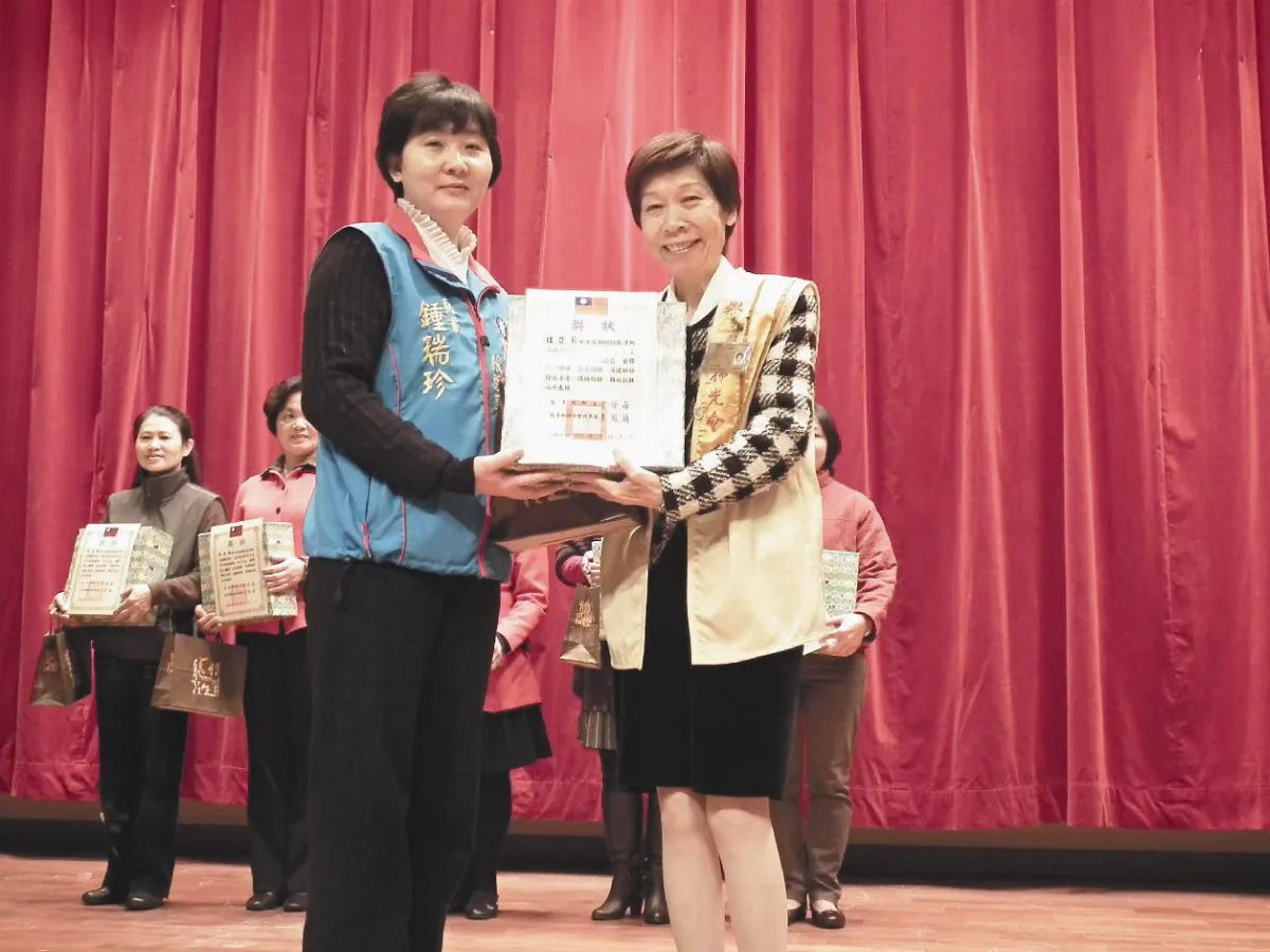 輔導桃園縣受刑人佛光人桂亞莉獲獎