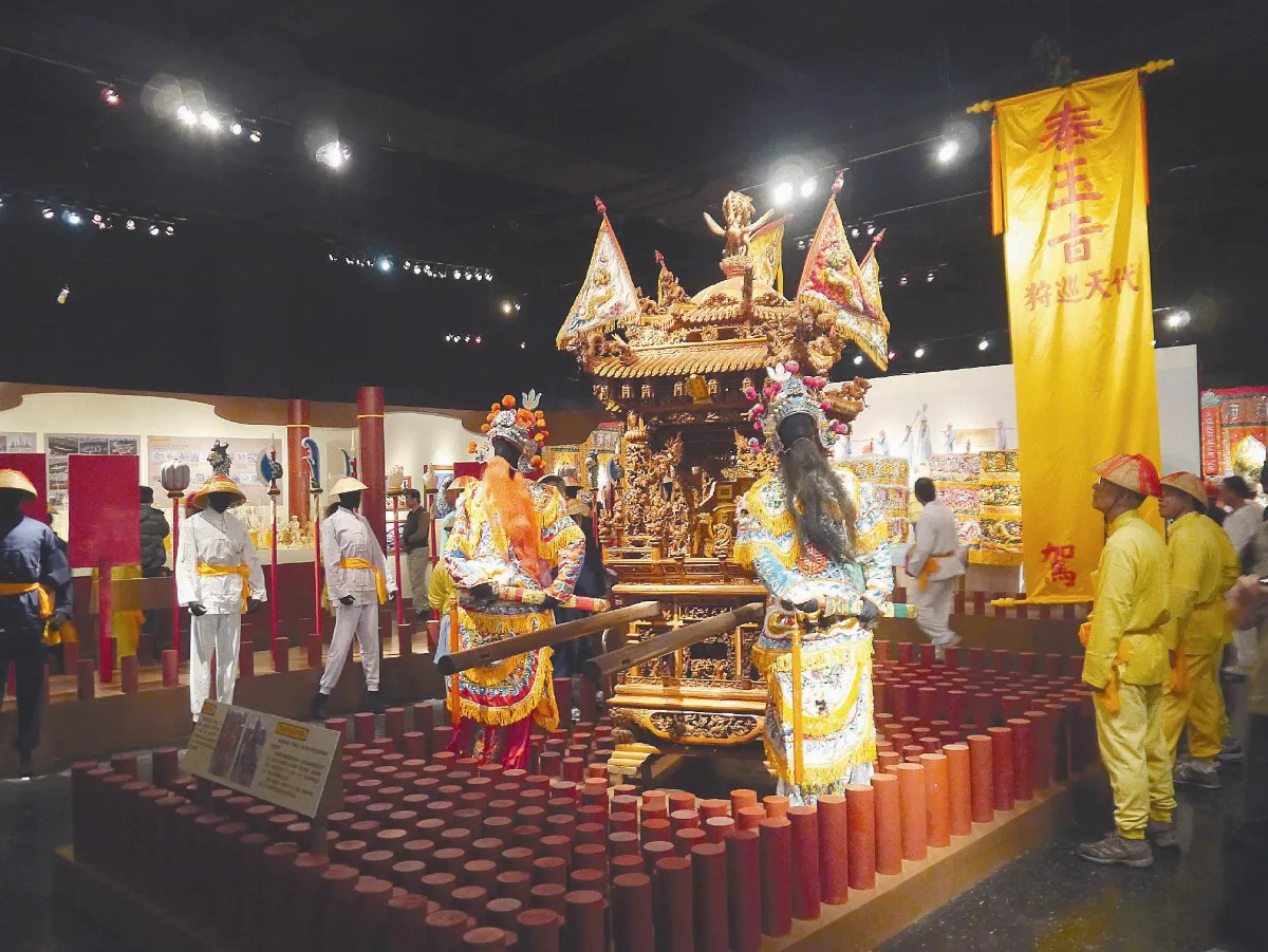 東港迎王陣仗 台中科博館看得到