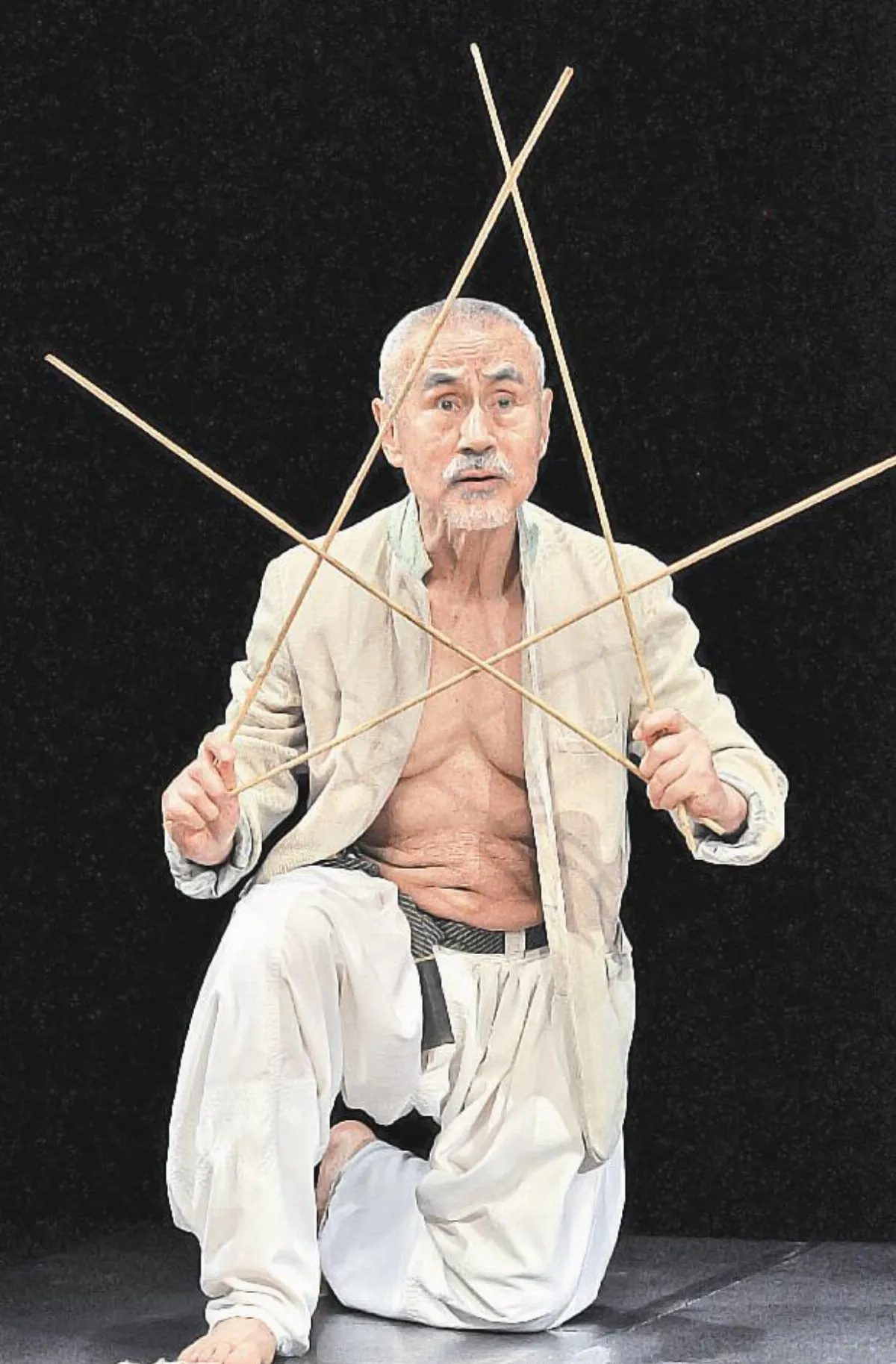 笈田獨腳禪問 觀眾也是演者