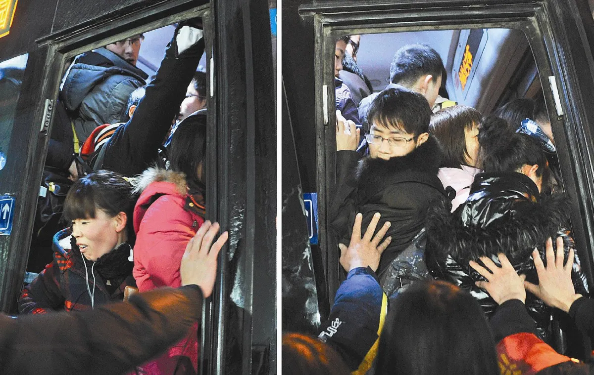 擠公車：想說愛你不容易