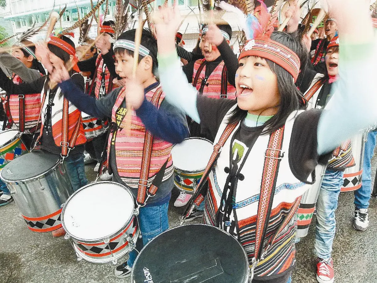 泰雅森巴鼓隊 傳遞母語文化