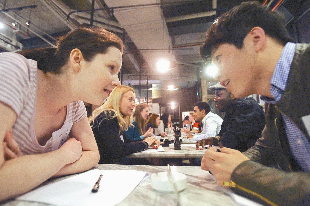 國際相親會  3分鐘來電