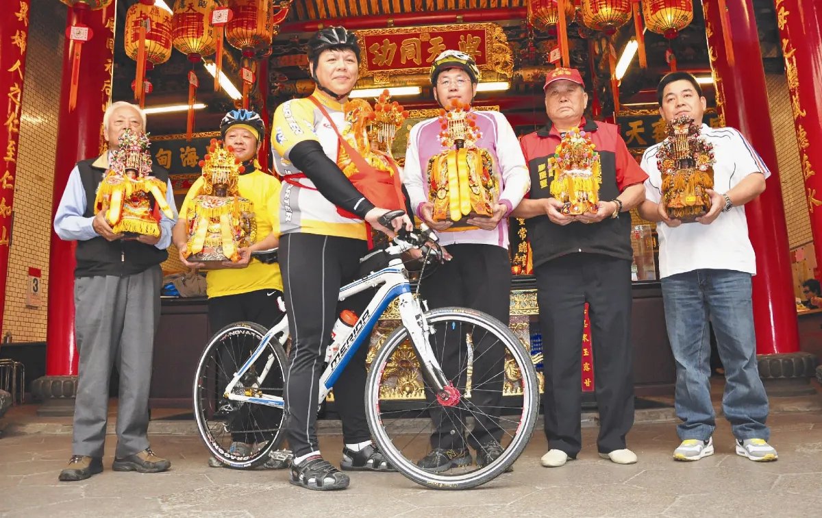 騎求平安 6尊媽祖單車遶境