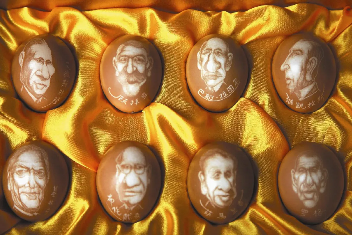 飛機技師 變身蛋雕達人