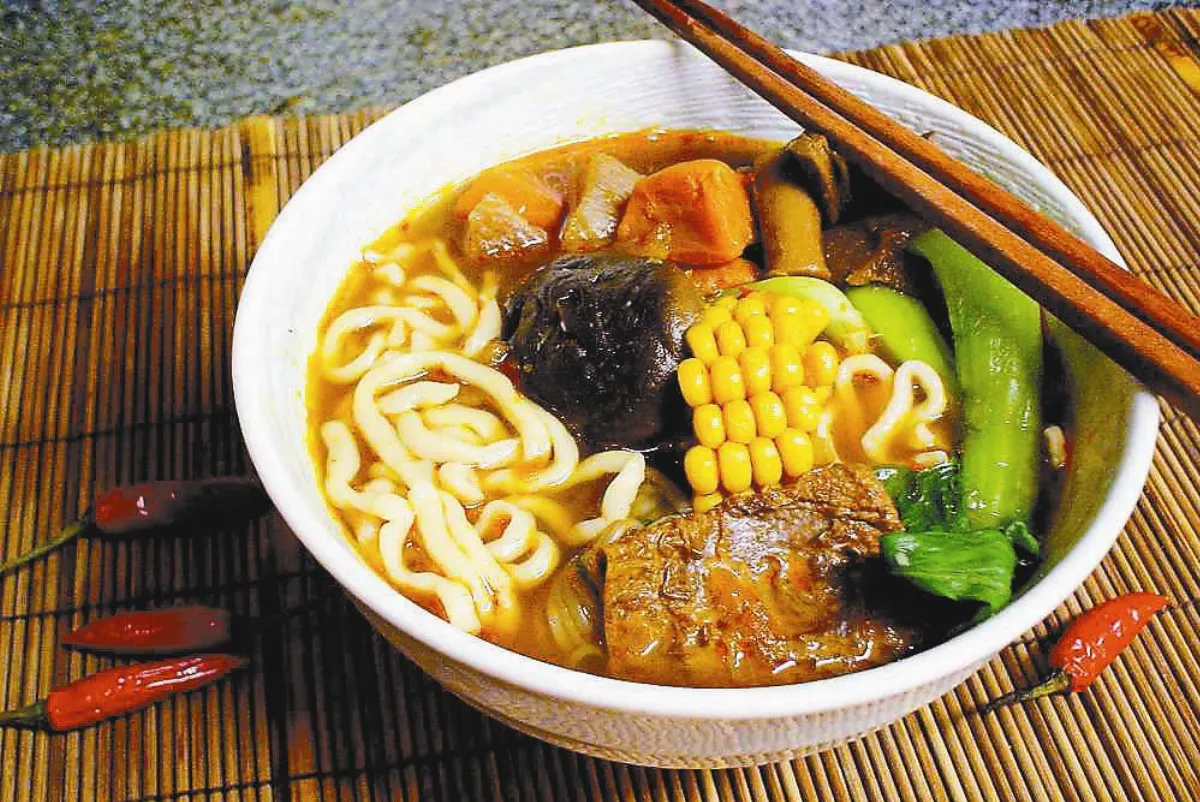 素在好健康   紅燒素香麵