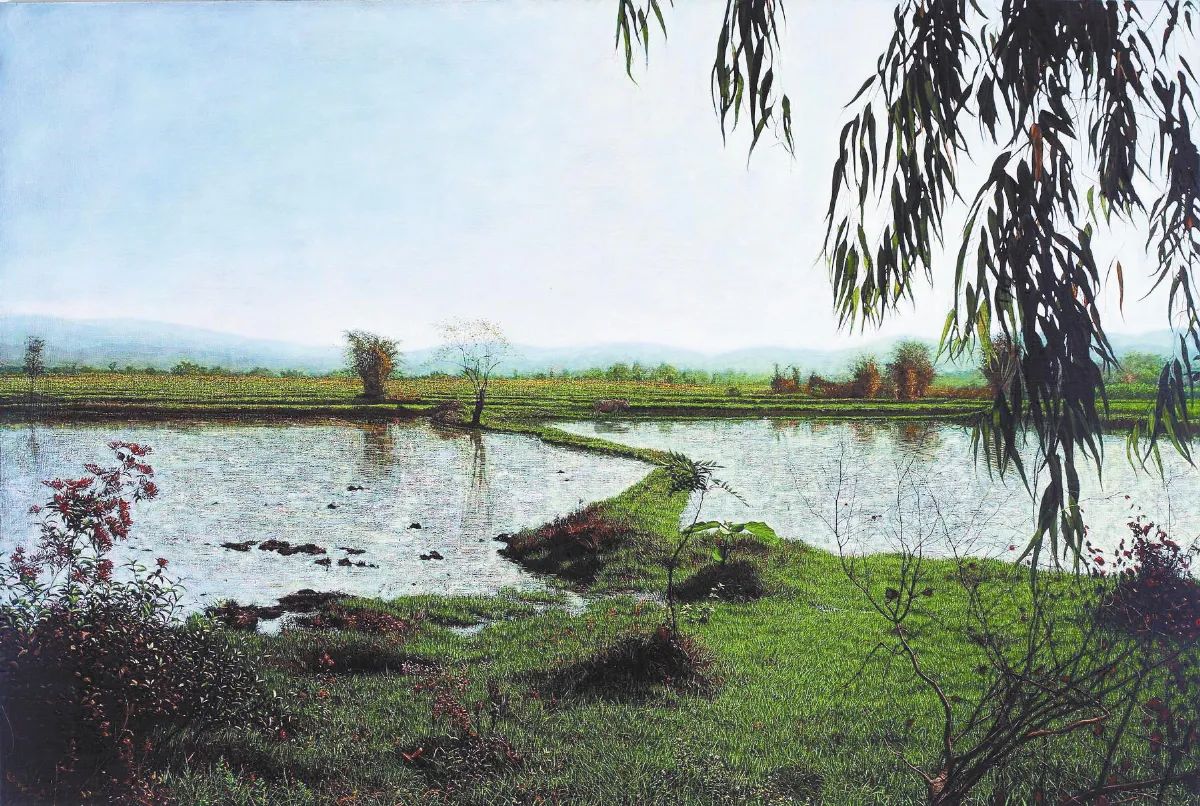 【黃銘昌‧ 一方心田】柳畦春曉