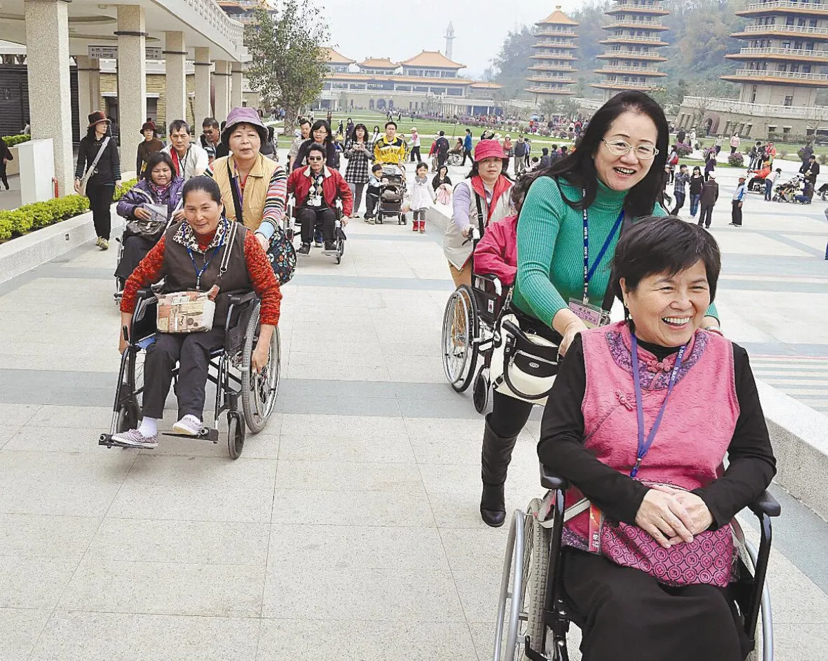 【佛館萬花筒】輪椅族暢行無礙