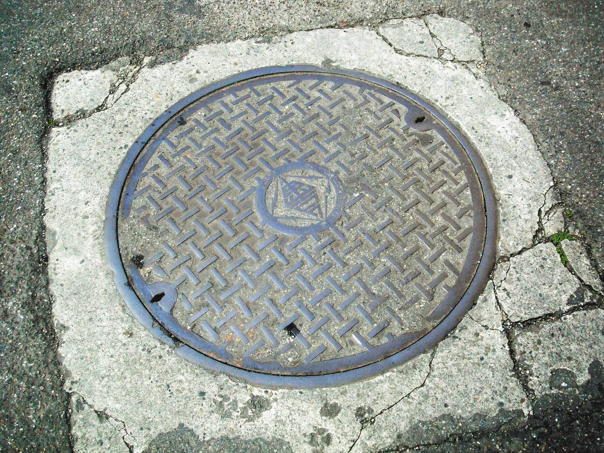 數學隨手拍  人孔蓋 為什麼是圓的？