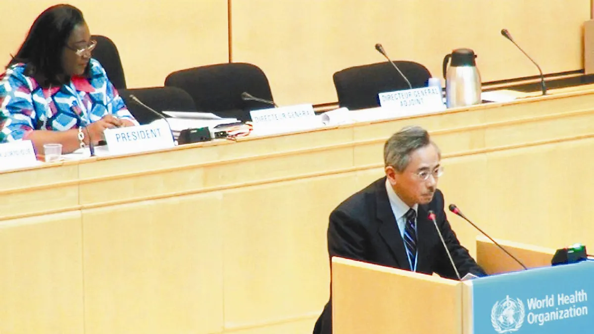 盼以WHA模式參與世衛邱文達WHA演說 連稱中華台北