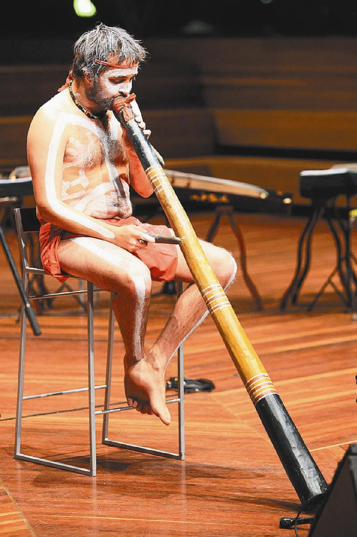 澳洲原民吹長笛  難忘宗教音樂會