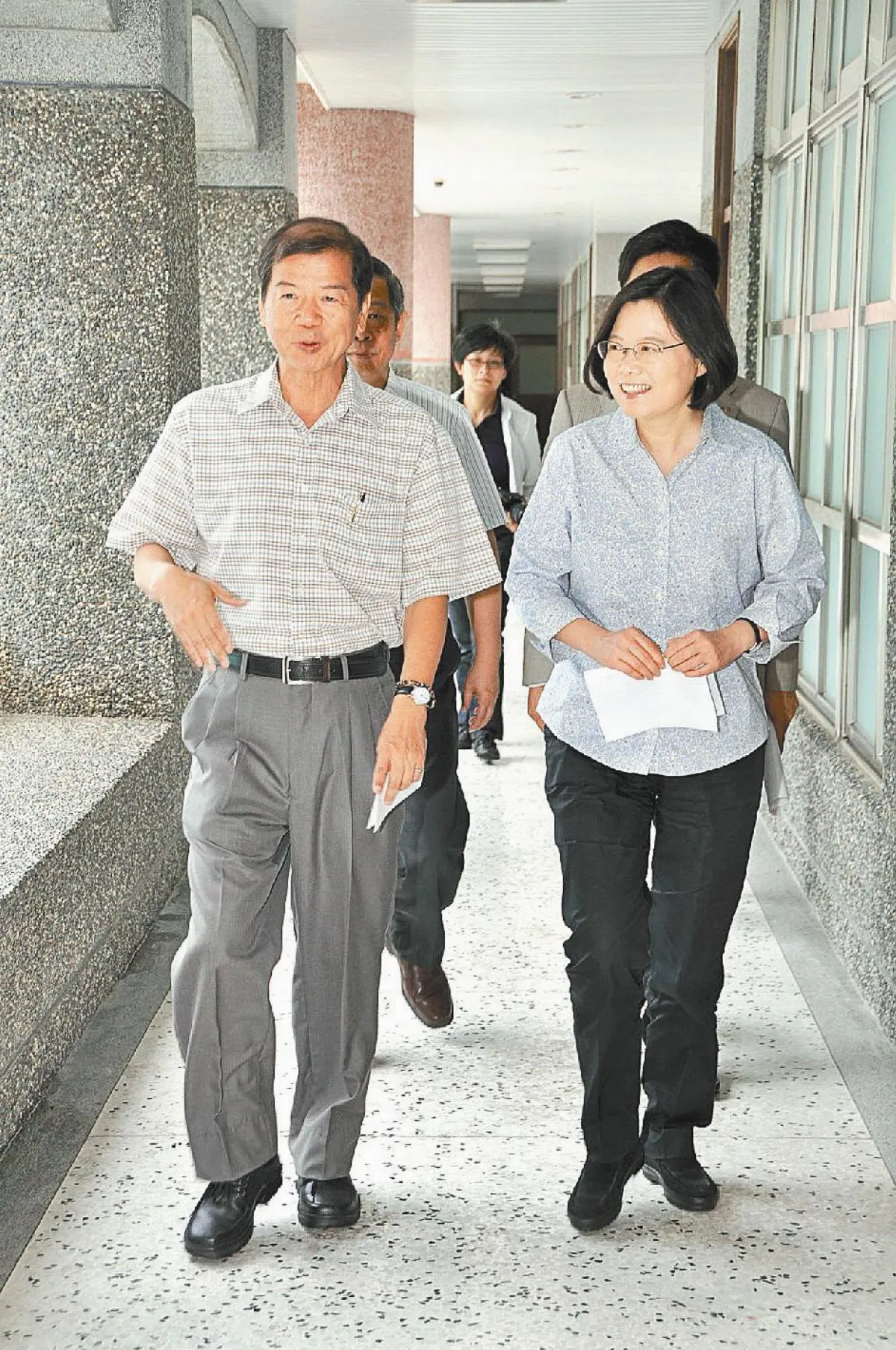 蔡英文佛大演講 鼓勵關心公共議題