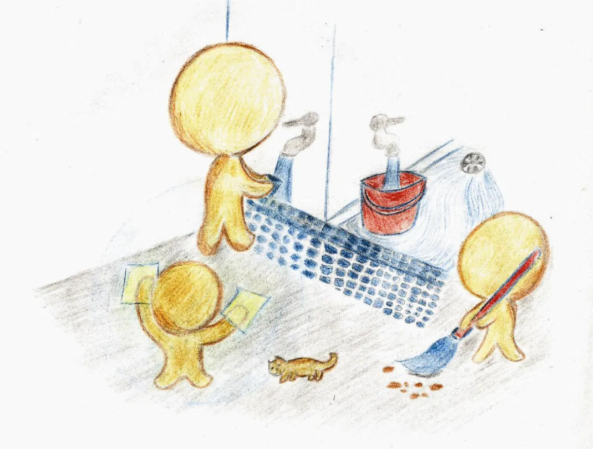 星雲說偈   不揚己長彼短