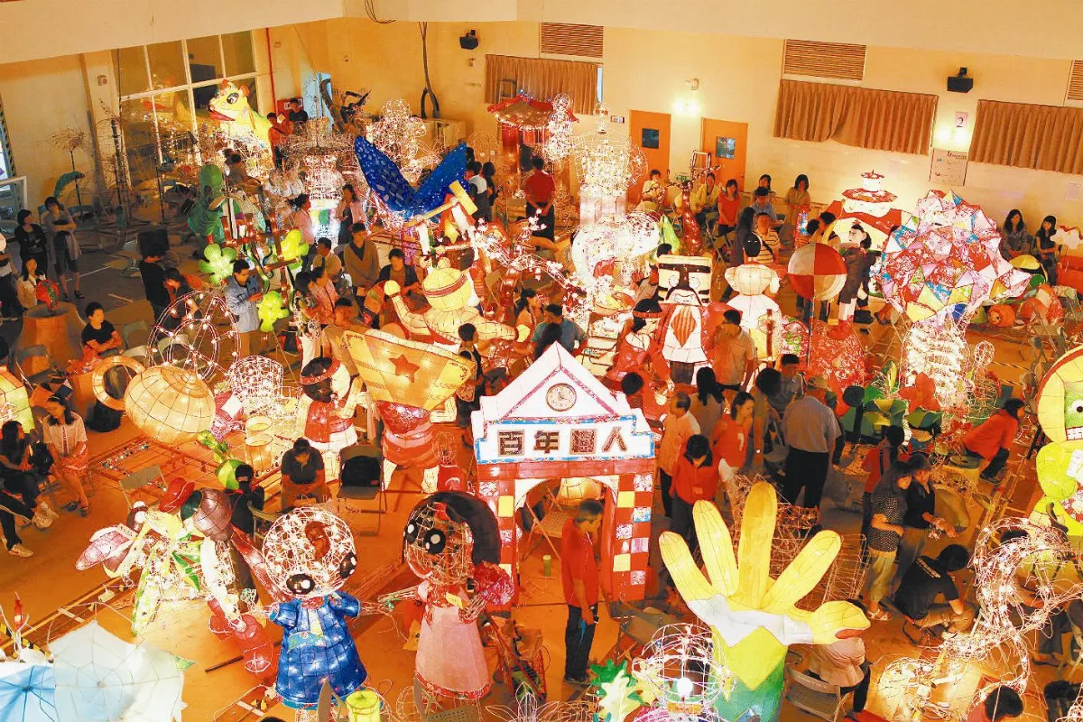 竹縣教師 展現燈藝研習成果