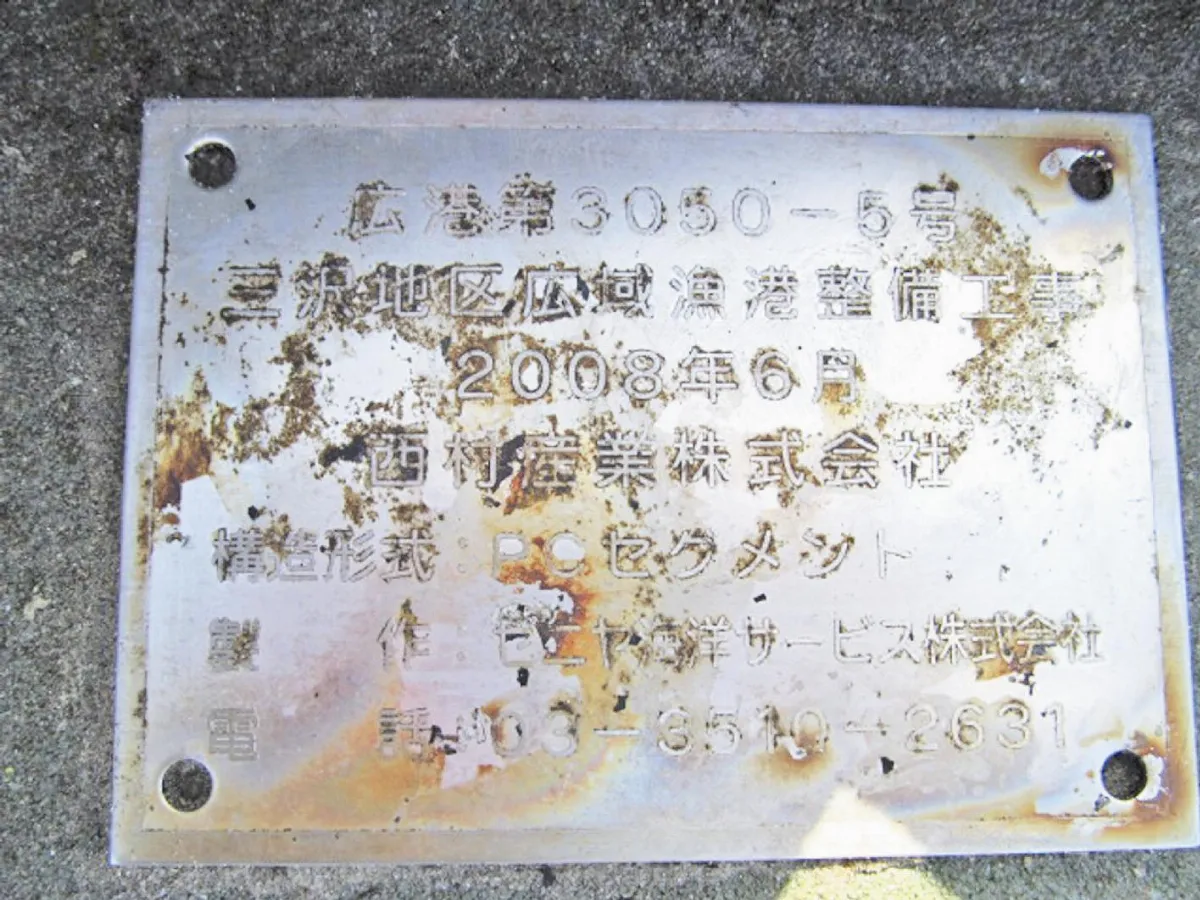 311浮塢 沖上美海灘