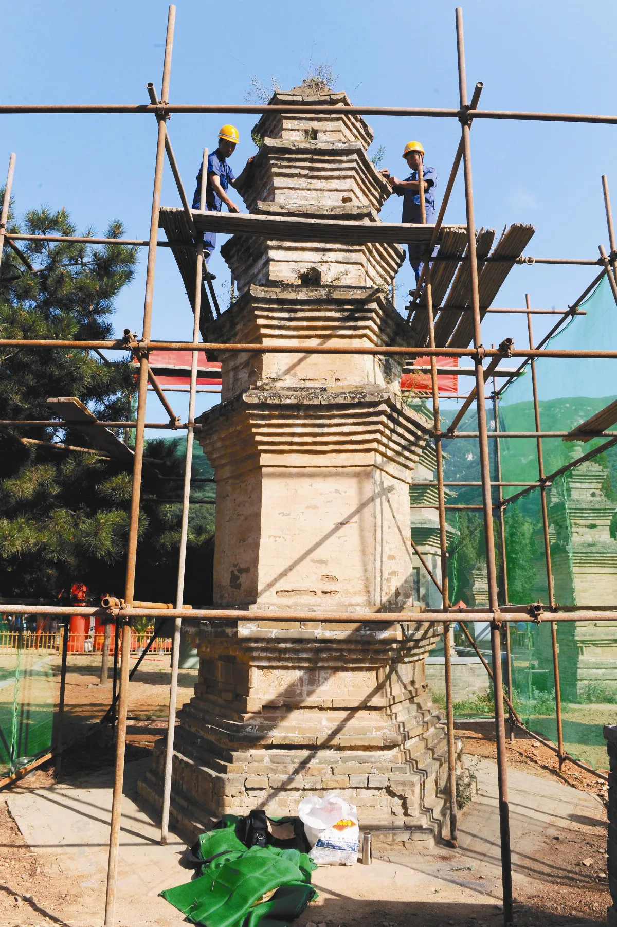 千年少林寺塔林 啟動保護工程