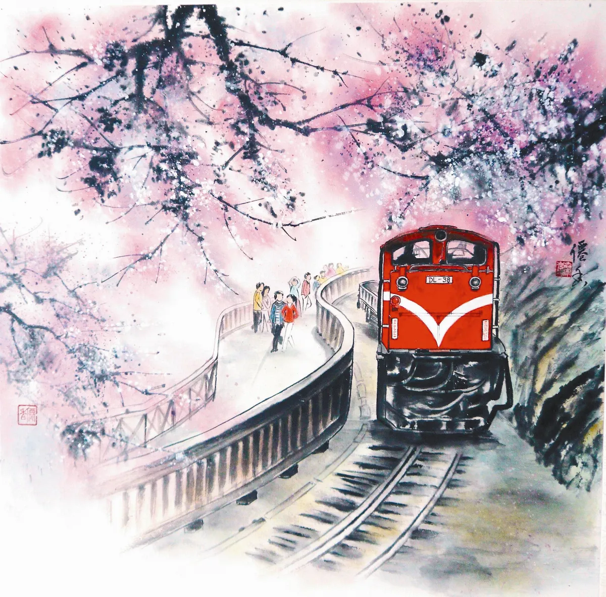 【滿庭芳芬‧秦秀珠水墨個展】