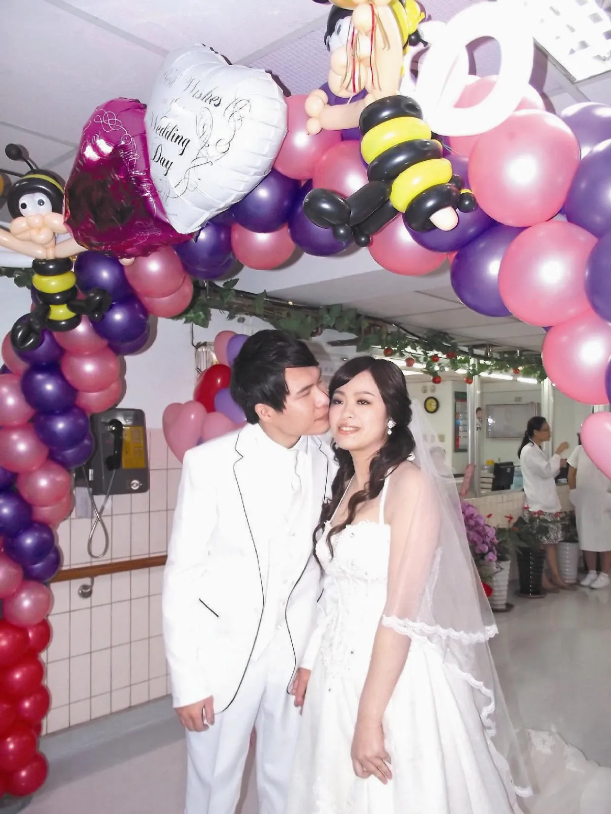護理師安寧病房拍婚紗照